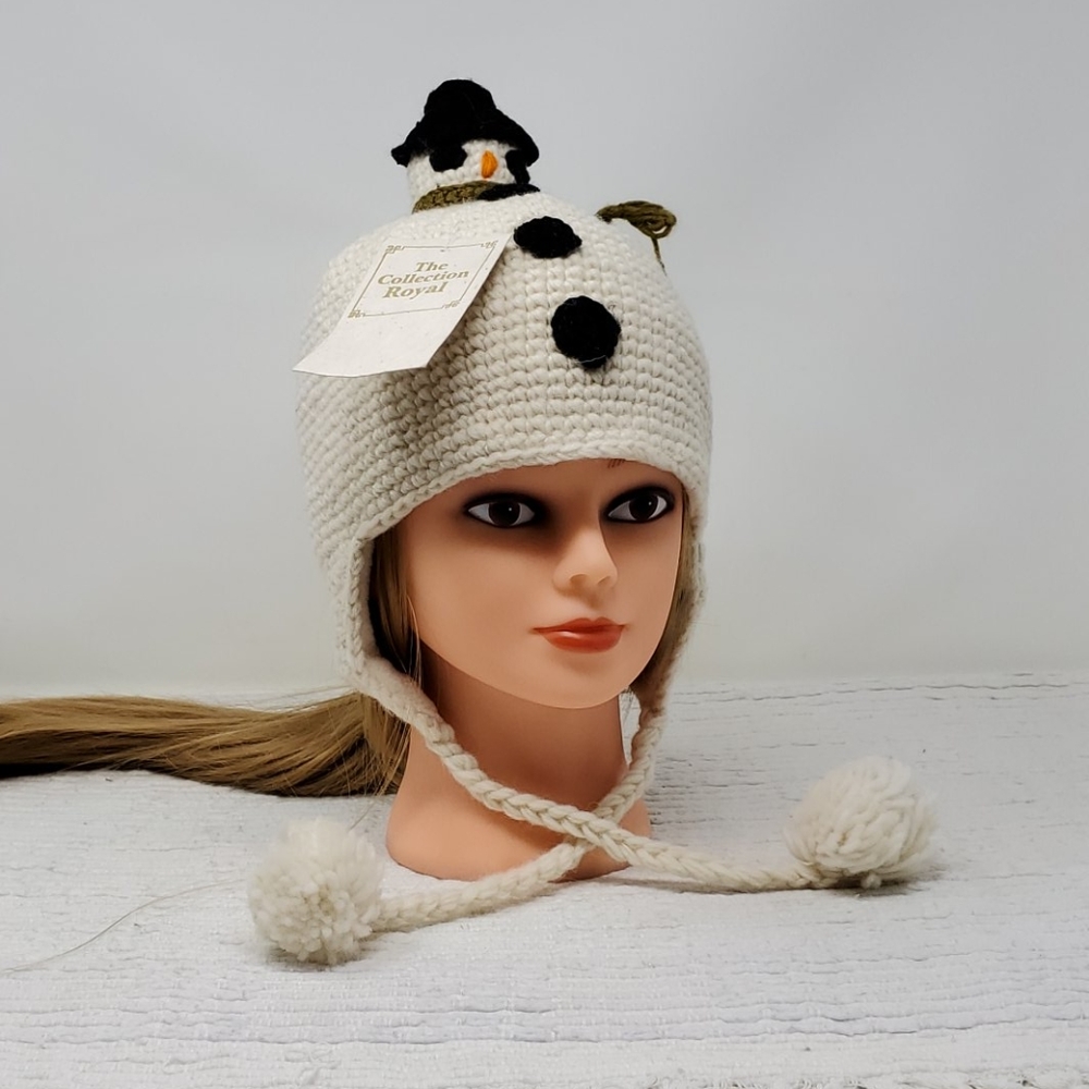 The Collection Royal Snowman Beanie Cap